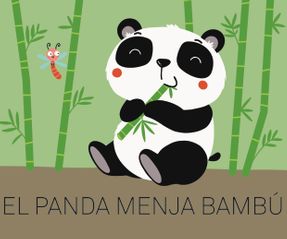 EL PANDA MENJA BAMBÚ